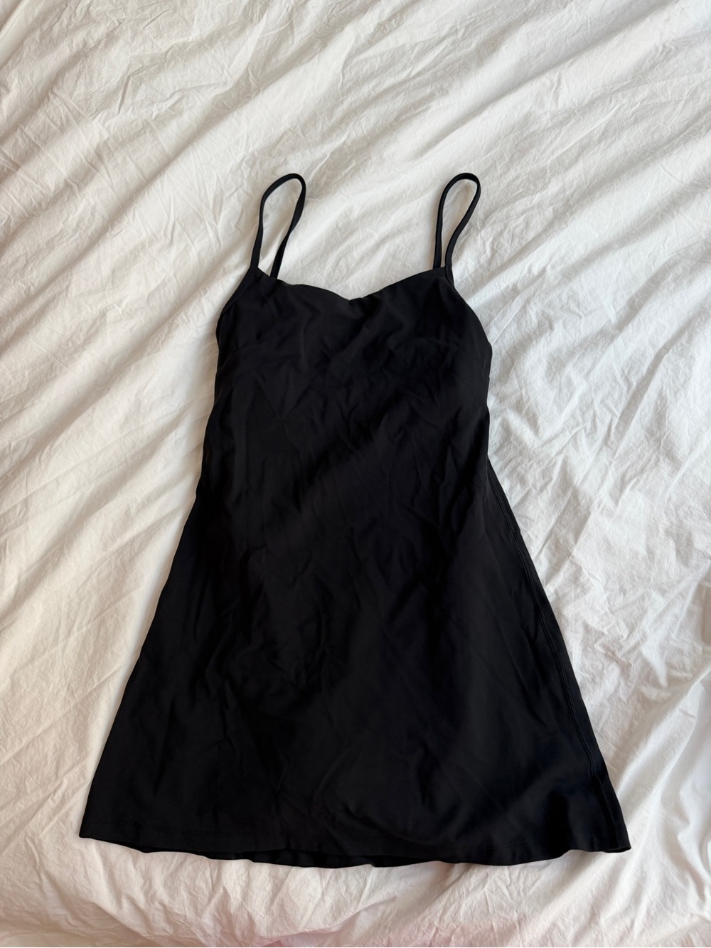 Lululemon black align cami dress size 4